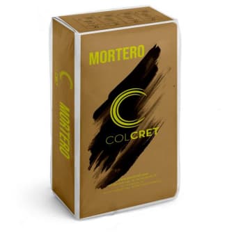 CEMENTO COLA COLCRET CAPA GRUESA 25 KG MORTERO