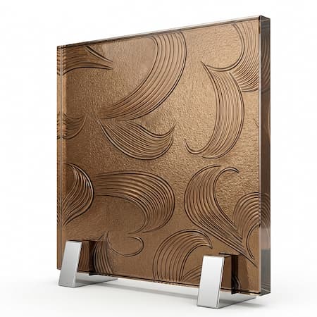 VIDRIO MAY FLOWER BRONCE  4 X 1830 X 2440 MM