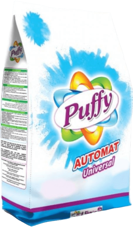 Detergente en polvo Puffy para cualquier color de ropa Universal(1.5 kg / 3.3 lb)